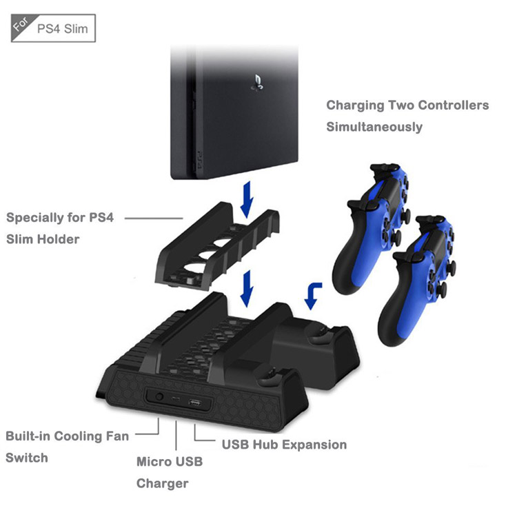 Multifunctional Coller Stand - PS4